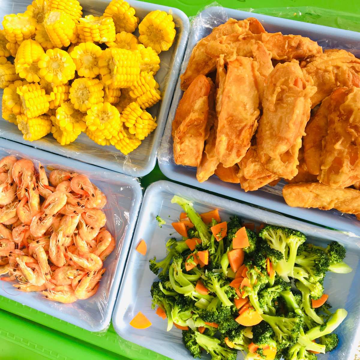 金蘋果幼兒園三月美食一一自助餐 - 美篇